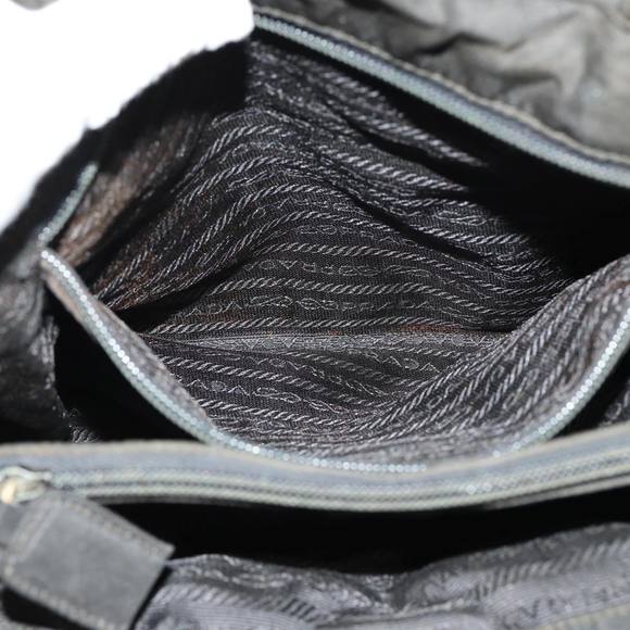 PRADA Hand Bag Nylon Black Auth bs15378 - Picture 11 of 16